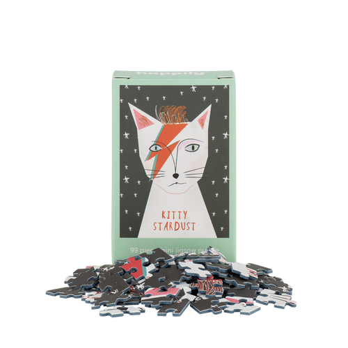 Kitty Stardust - 99 Piece Mini Cat Jigsaw Puzzle