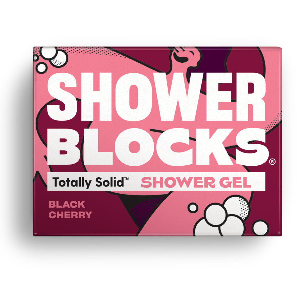 Solid Shower Gel: Black Cherry