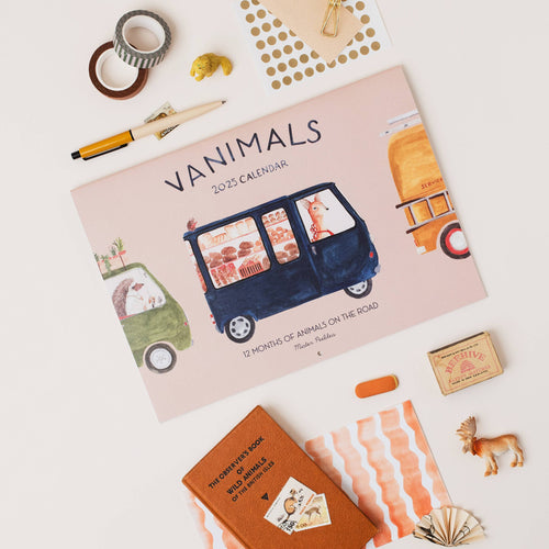 2025 Calendar - Vanimals