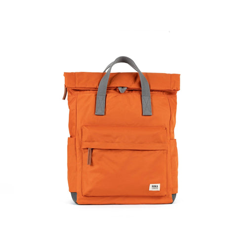ROKA Canfield Backpack in Burnt Orange Nylon: Medium