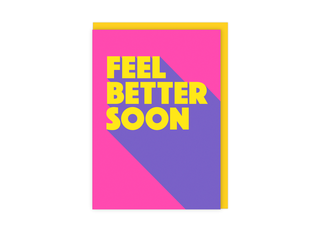 Feel Better Soon | Bright Uplifting Get Well Greeting Card