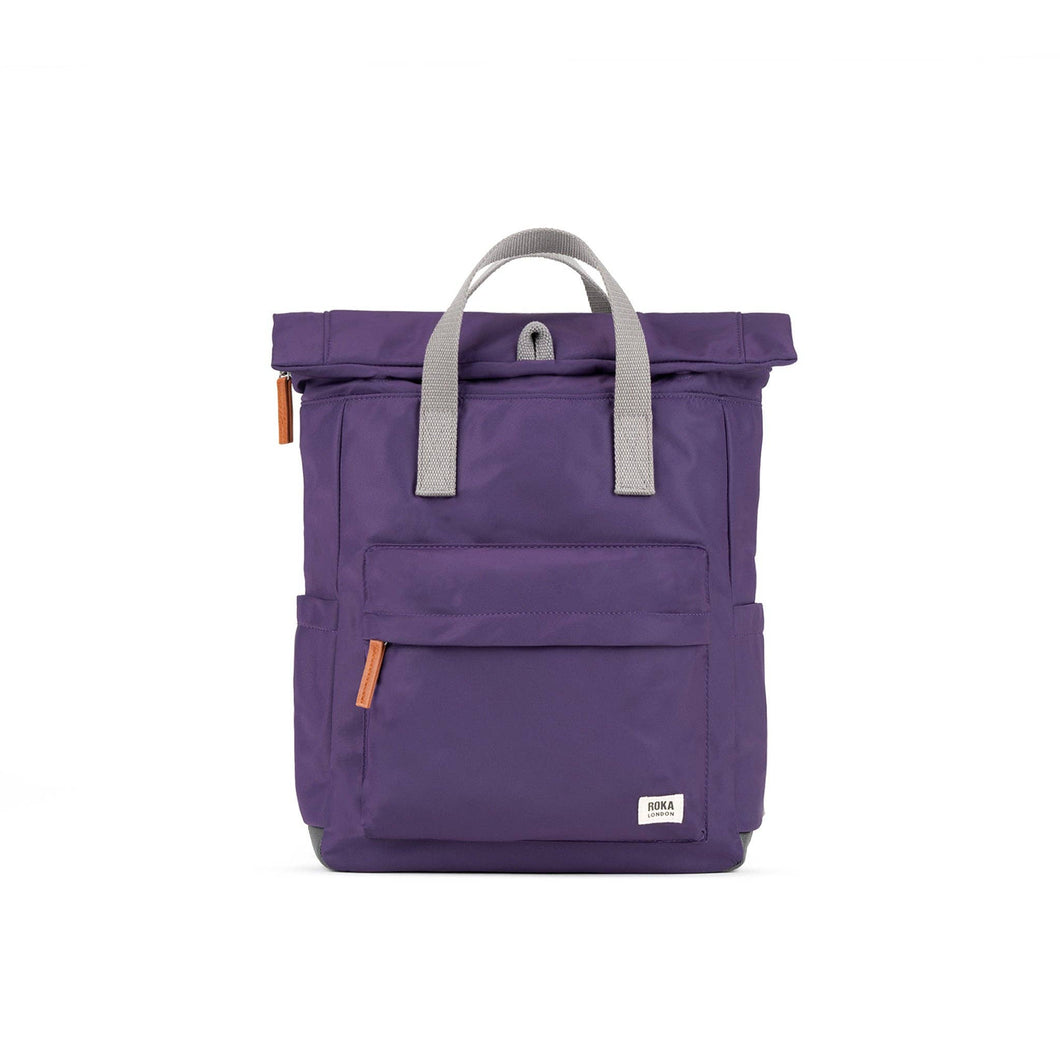 ROKA Canfield Backpack in Majestic Purple Nylon: Medium