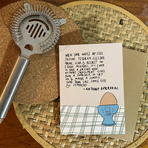 Anthony Bourdain Card