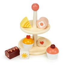 Wooden Toy Cupcake Stand For Kids