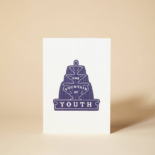 'The Fountain of Youth' Greeting Card