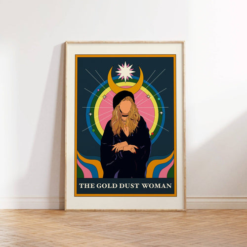 Stevie Nicks Tarot Card Art Print: A3