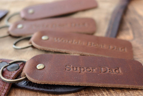 Father's Day Keyrings: Super Dad