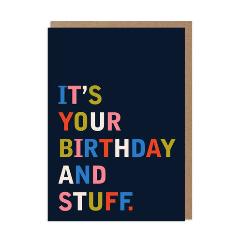 Birthday and Stuff Card