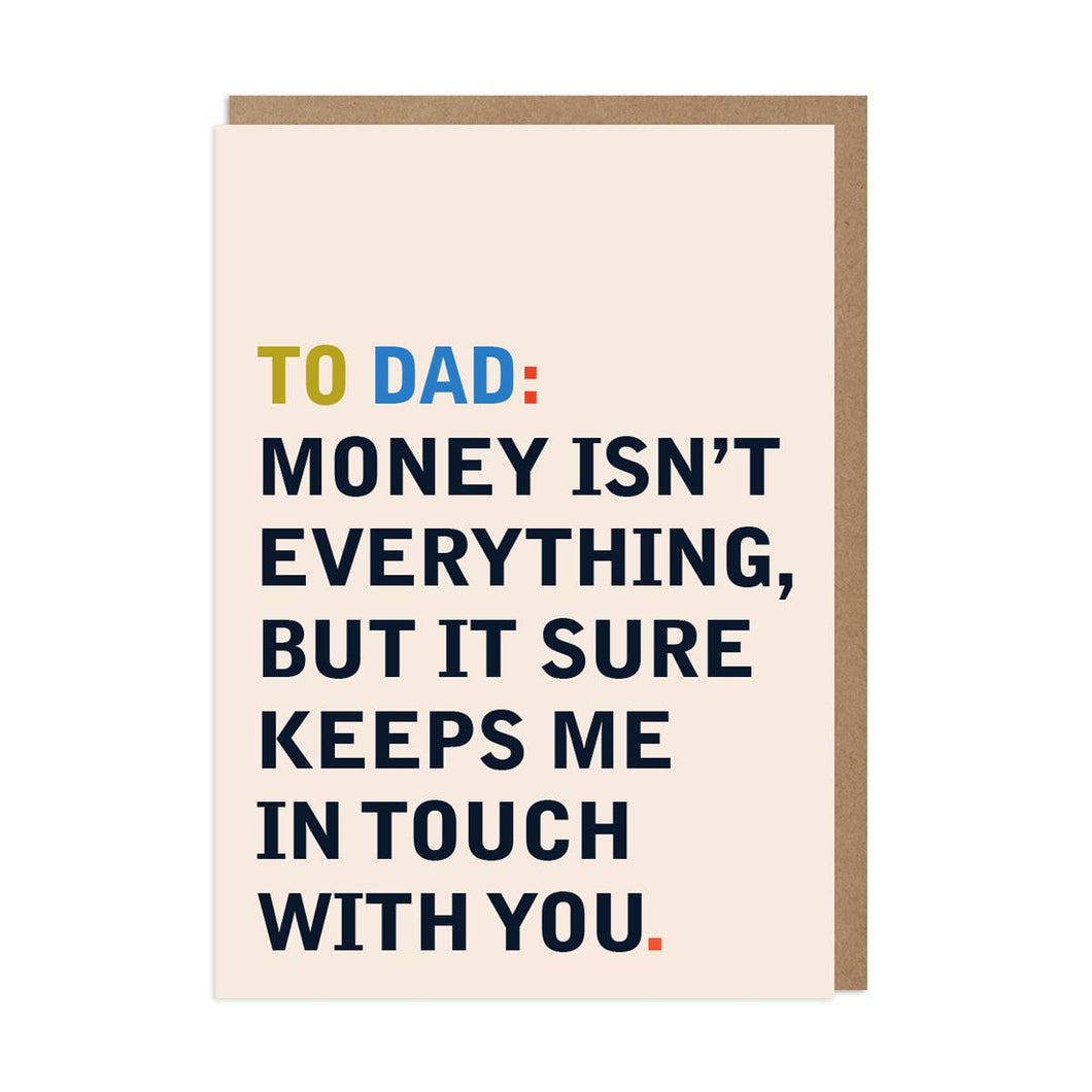 Dad Money Funny Father's Day Card